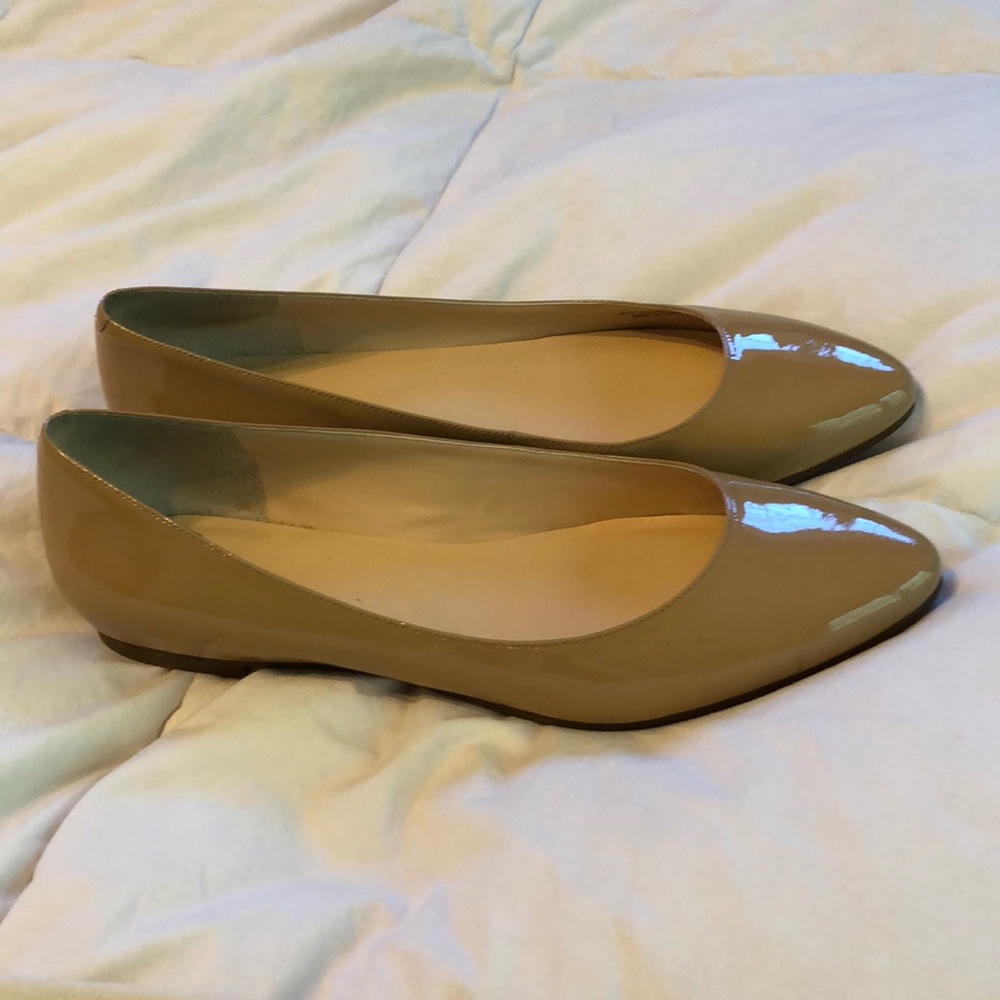 Cole Haan patent leather flats